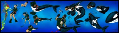 Dragoniade (Orca) Transformation 1/2
Commission done by SesakaHeart
Keywords: SesakaHeart;Orca TF;Dragoniade Orca